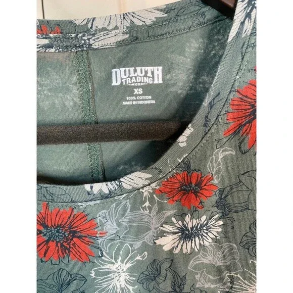 Duluth floral T-shirt 100% cotton - Picture 2 of 6